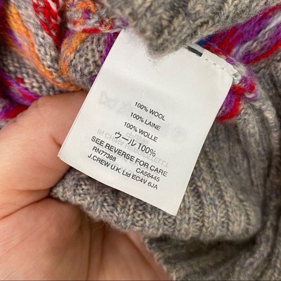 J. Crew 100% Wool Sweater size S - Picture 14 of 15
